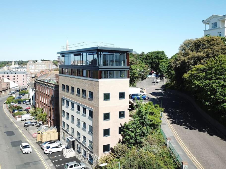 The Pad By The Beach Penthouse Apartment With Sunset And City Views Bournemouth Exterior foto