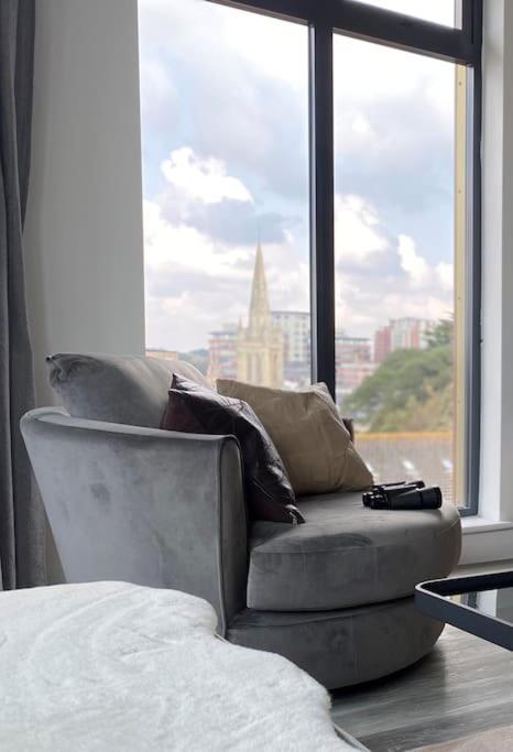 The Pad By The Beach Penthouse Apartment With Sunset And City Views Bournemouth Exterior foto